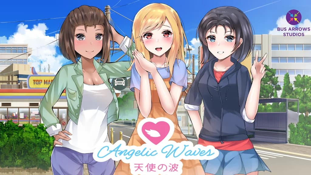 Angelic Waves - Visual Novel hentai game screenshot