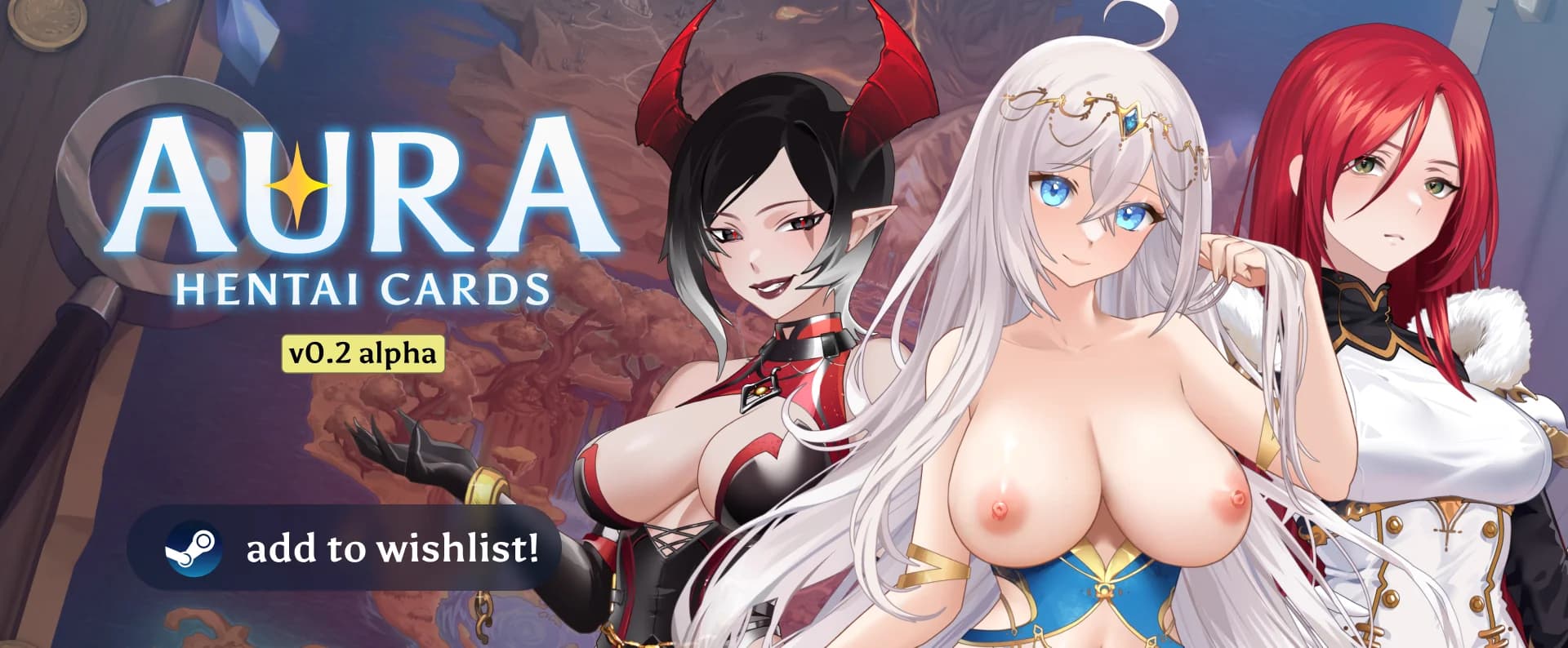 AURA: Hentai Cards (v1.5) - Adventure hentai game screenshot