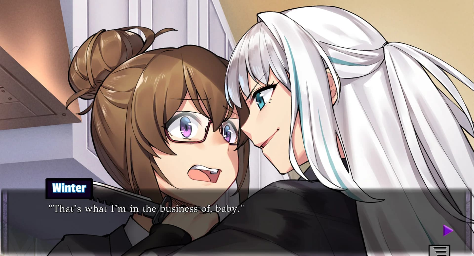 Foul Play – Yuri Visual Novel (Update Android ver) - Visual Novel hentai game screenshot