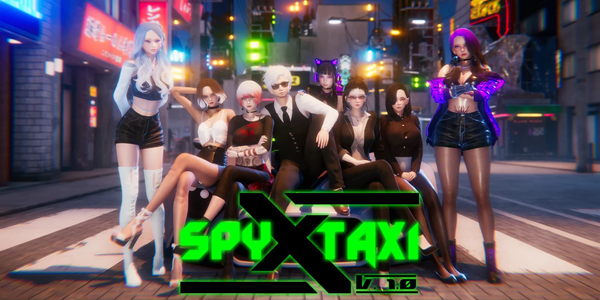 Spy X Taxi - Visual Novel hentai game thumbnail