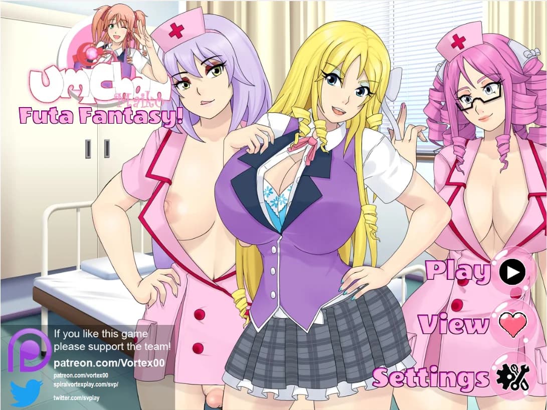 Umichan Futa Fantasy (Update Android ver) - Visual Novel hentai game screenshot