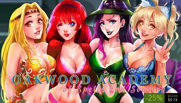 Oakwood Academy of Spells and Sorcery - Visual Novel hentai game thumbnail