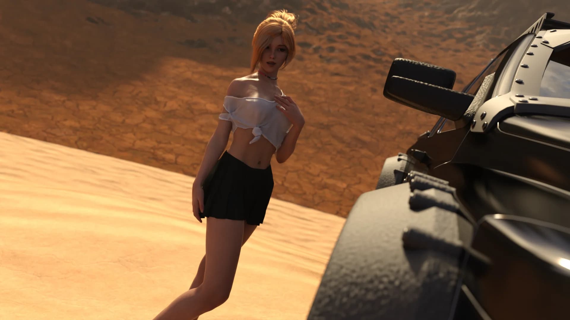 EraStorm Ep.1 – SandStorm - Visual Novel hentai game screenshot