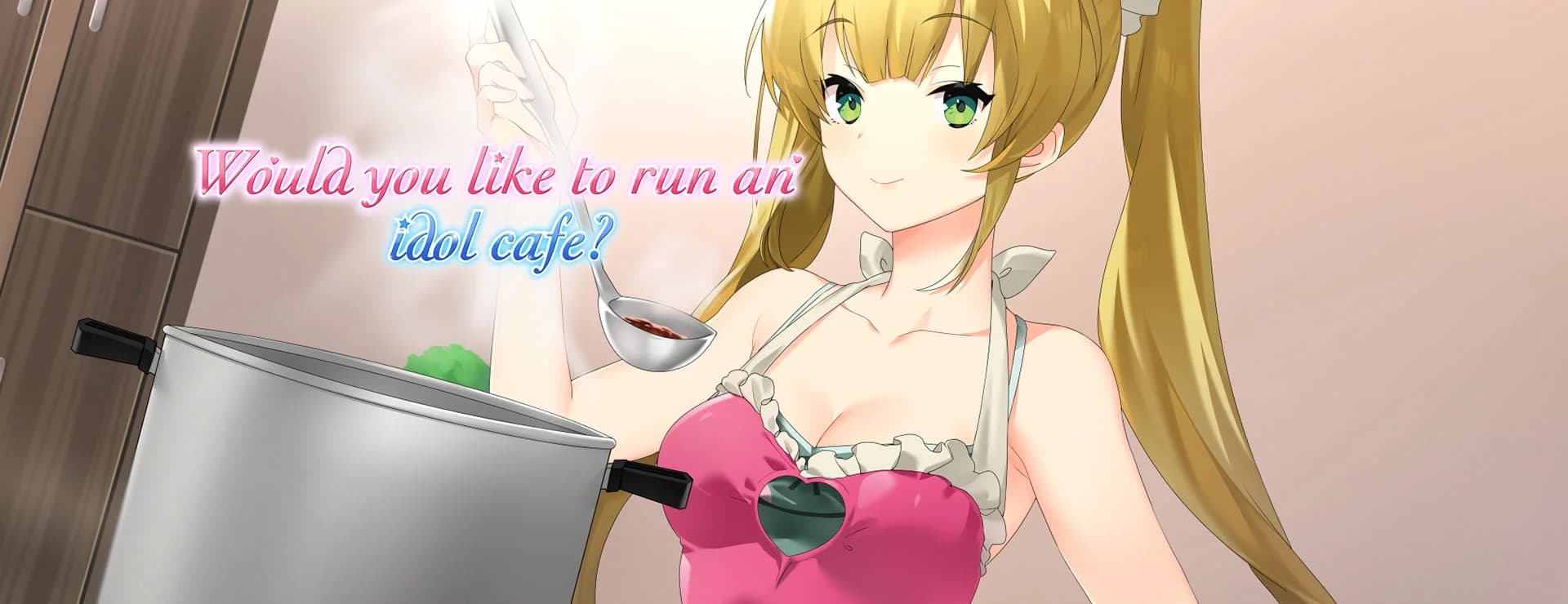 Would you like to run an idol café? - Visual Novel hentai game screenshot