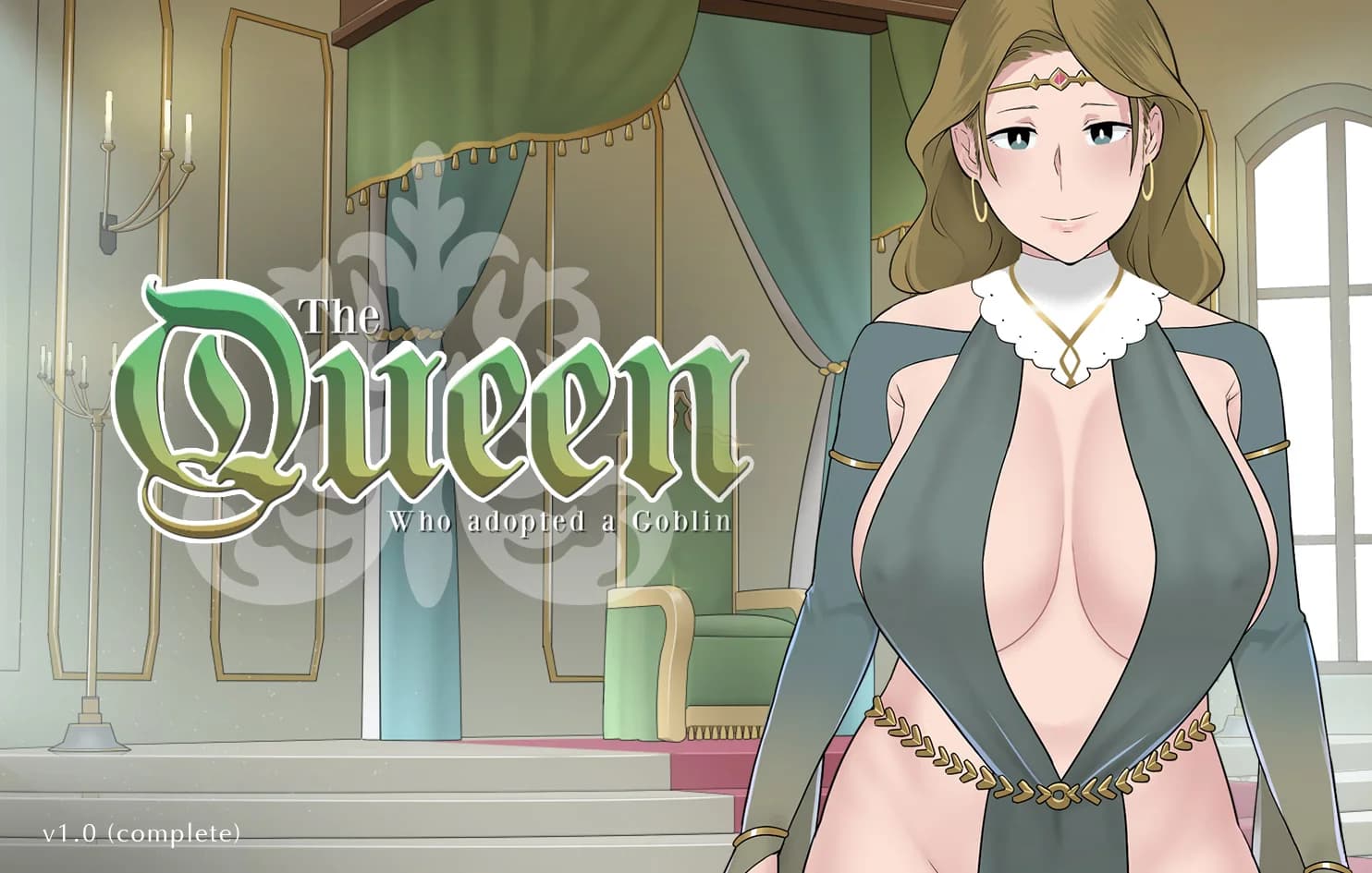 The Queen Who adopted a Goblin - Visual Novel hentai game thumbnail