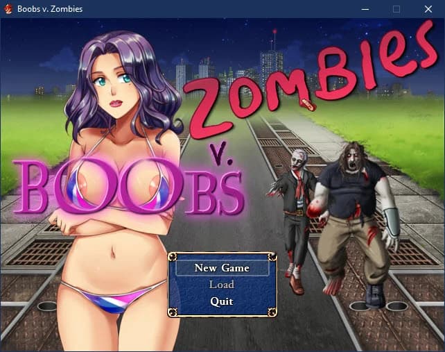 Boobs vs Zombies - RPG hentai game screenshot