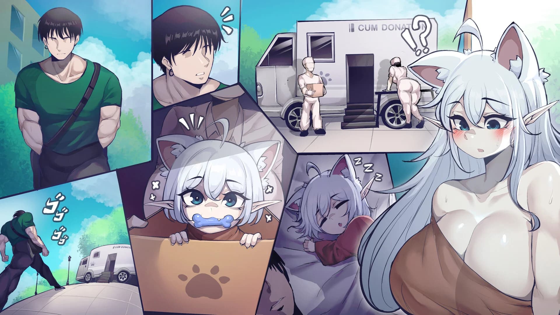 WolfGirl RoomMate - Simulation hentai game thumbnail